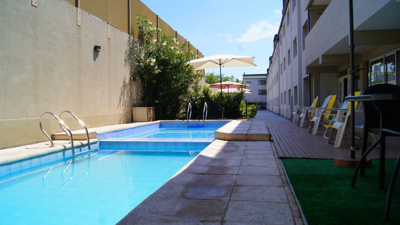 Soltigua Apart Hotel Mendoza Exteriör bild